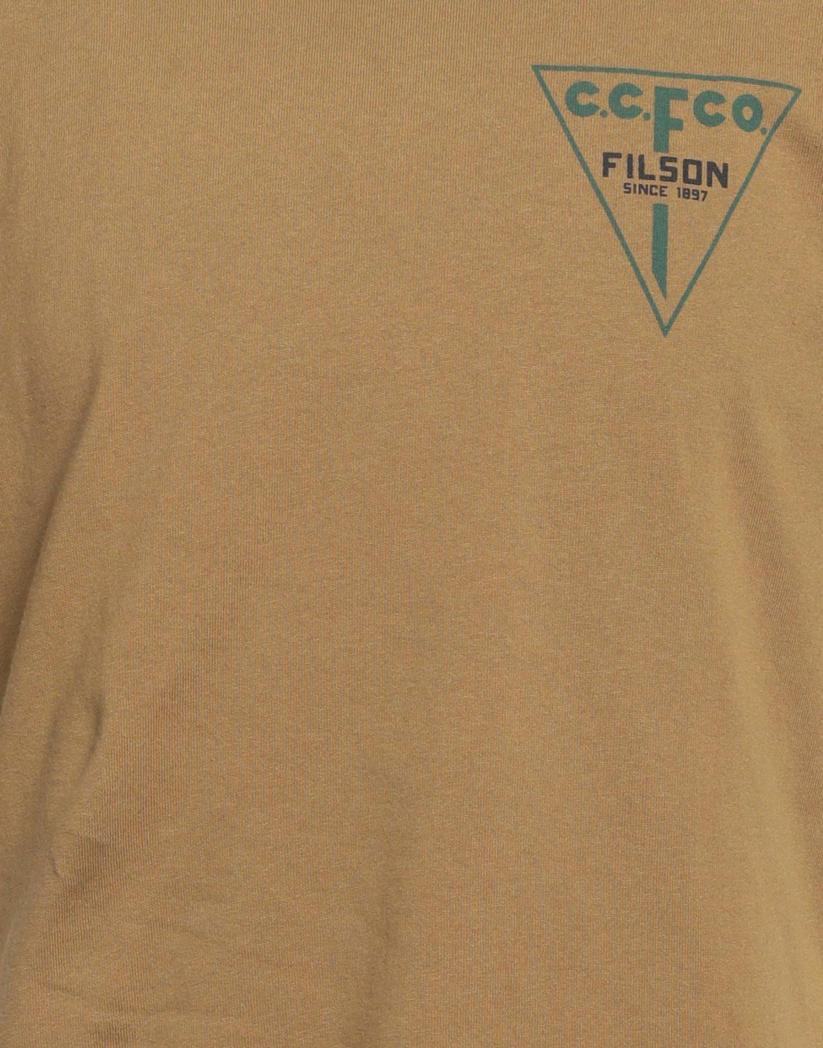 Filson Mens T-shirt Mustard