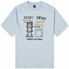 Brain Dead Men's Infinite Gestures T-Shirt in Slate