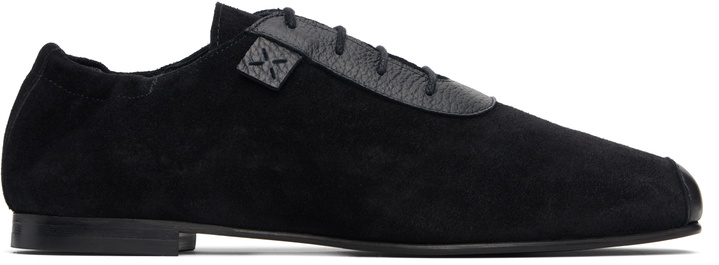 Photo: Stefan Cooke Black Soft Grip Slip On Derbys