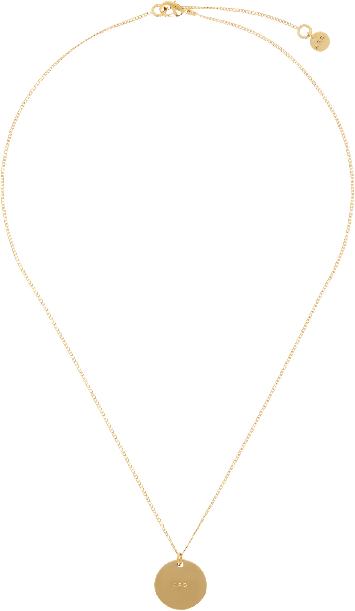 A.P.C. Gold Eloi Necklace