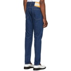 Calvin Klein Jeans Est. 1978 Blue Logo Narrow Jeans