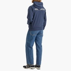 thisisneverthat Men's Intl. Logo Zip Up Hoodie in Navy