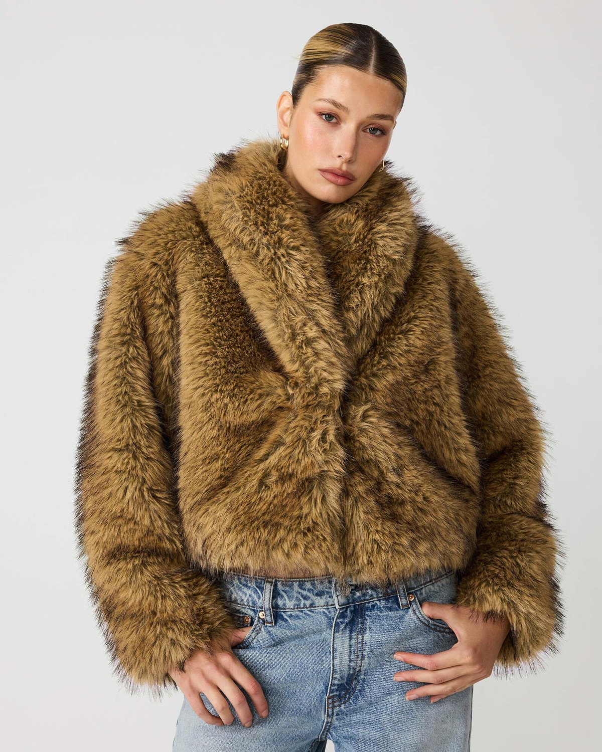 Steve Madden Roe Coat Dresses in Brown