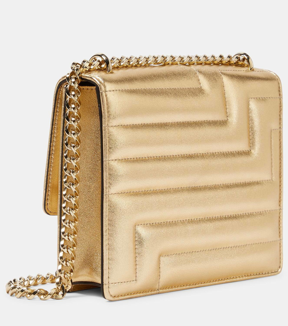 Jimmy Choo Varenne Quad leather shoulder bag Jimmy Choo