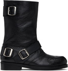 Stefan Cooke Black Pegasus Boots