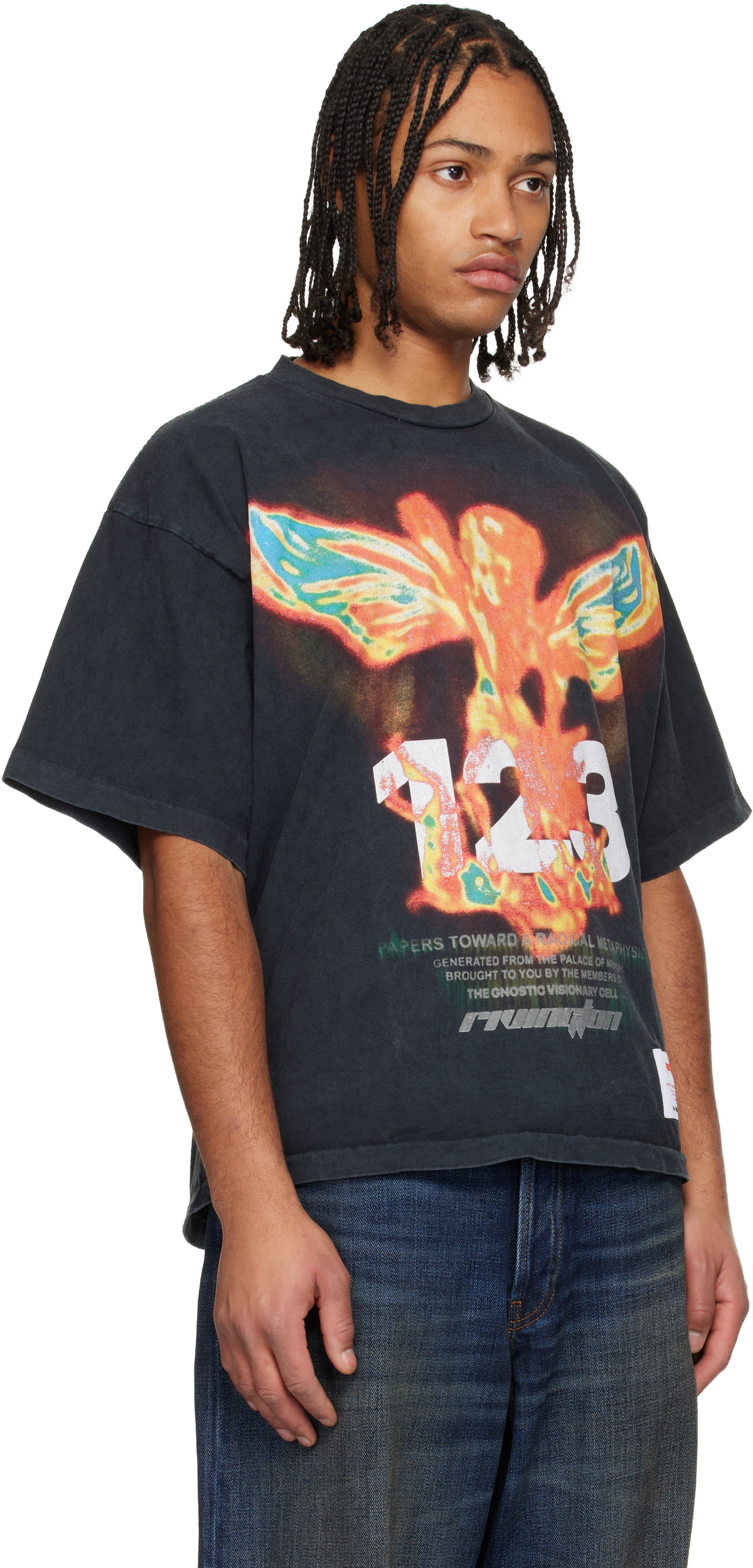 Rivington Roi Rebis Black 'In Times Like These' CVA T-shirt
