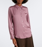 Vince Silk-blend shirt