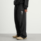 Balenciaga Men's Automobili Lamborghini Oversized Sweatpants in Faded Washed Black
