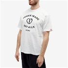 Human Made Men's Military Logo T-Shirt in White