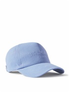 Balmain - Logo-Embroidered Cotton-Twill Baseball Cap
