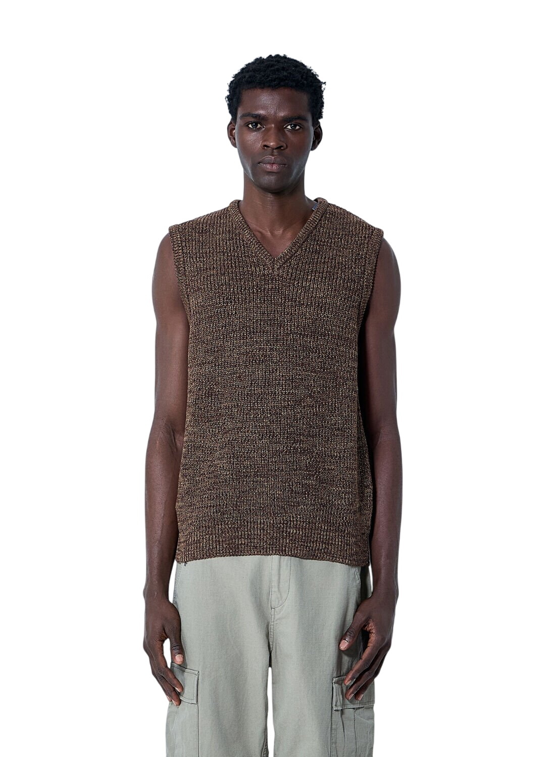 Noah Twisted Yarn Sweater Vest Noah NYC