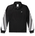 adidas Originals - Striped Jersey Track Jacket - Black