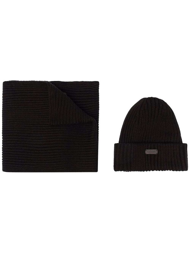 Photo: BARBOUR - Beanie & Scarf Gift Set