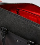 Christian Louboutin Sneakender spiked leather duffel bag