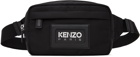 Kenzo Black Kenzo Paris Belt Bag
