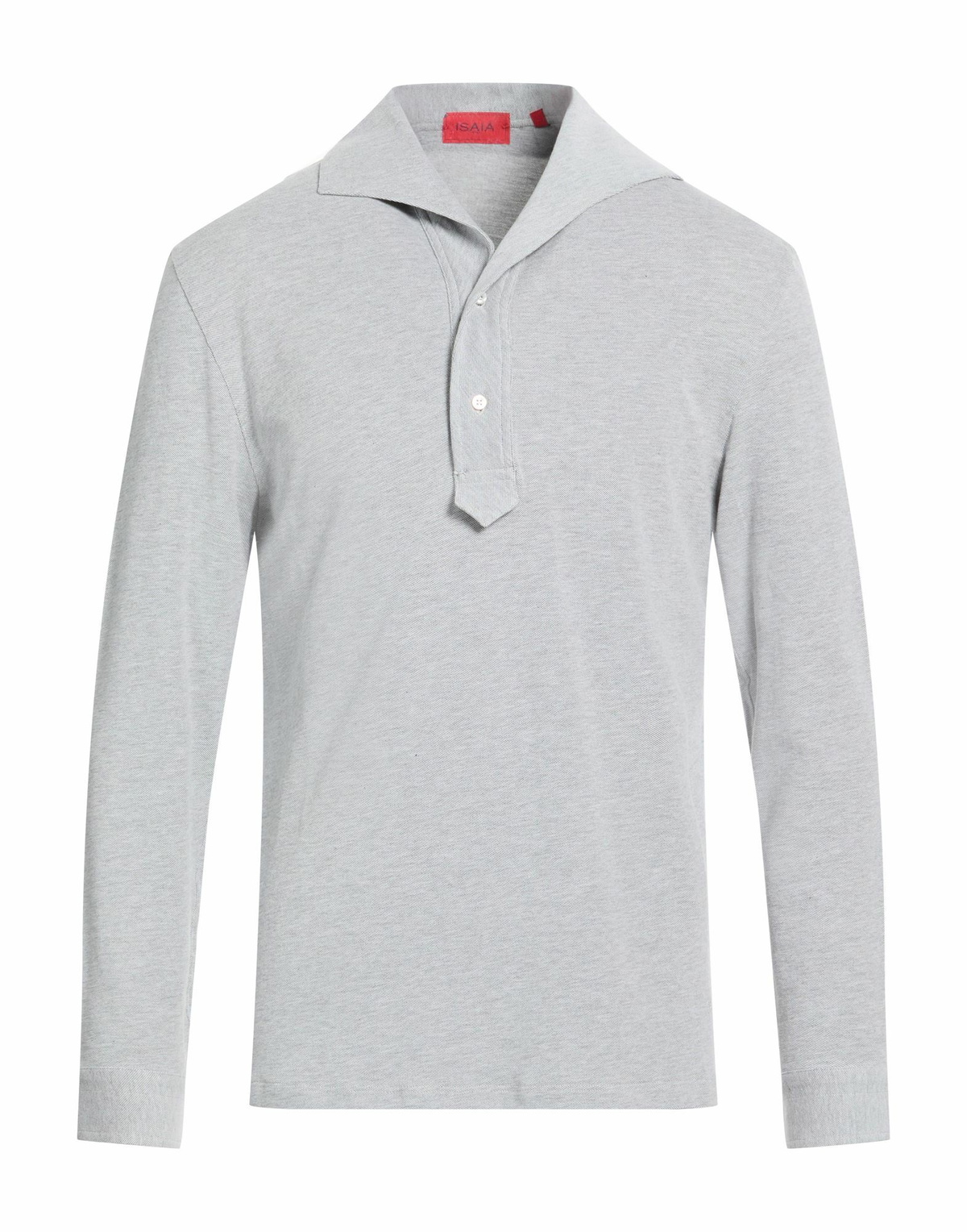 Isaia Mens Polo shirt in Grey
