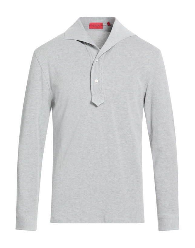 Photo: Isaia Mens Polo shirt in Grey