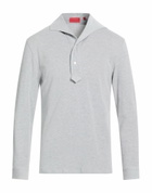 Isaia Mens Polo shirt in Grey