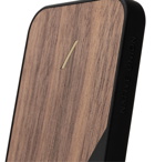 NATIVE UNION - Clic Wooden TPU-Trimmed Walnut iPhone 12 Mini Case - Black