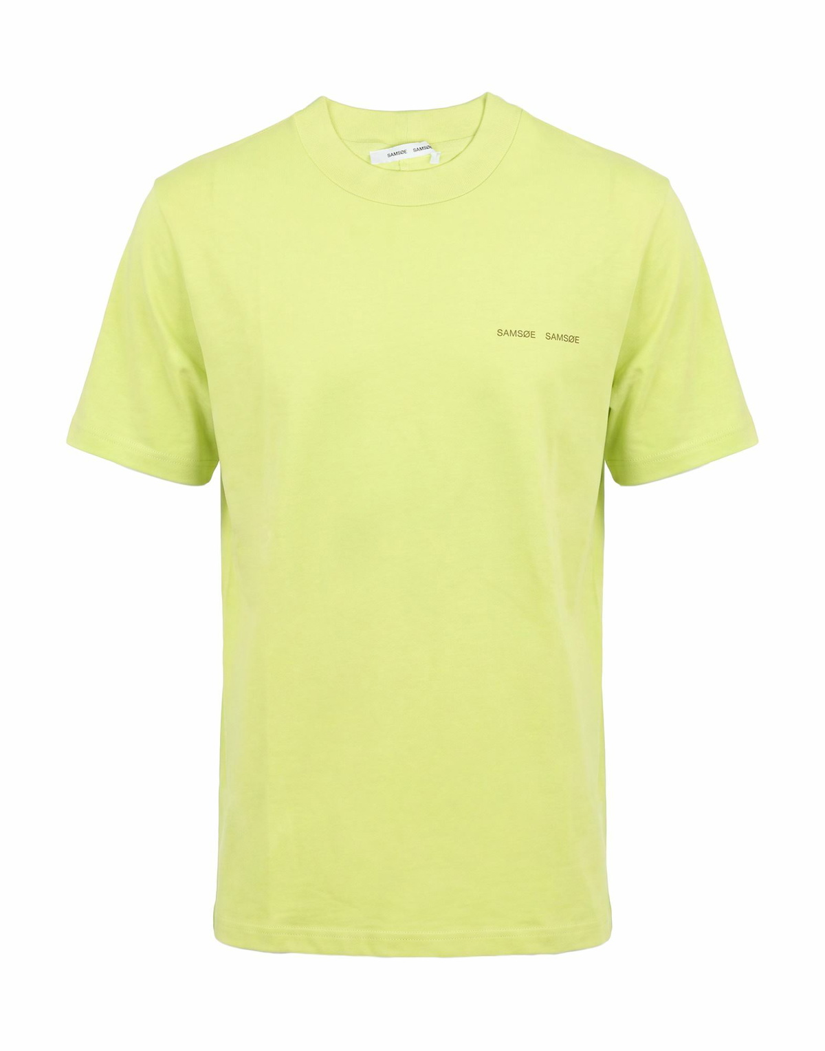 Samsøe Φ Samsøe Mens T-shirt Light in Green