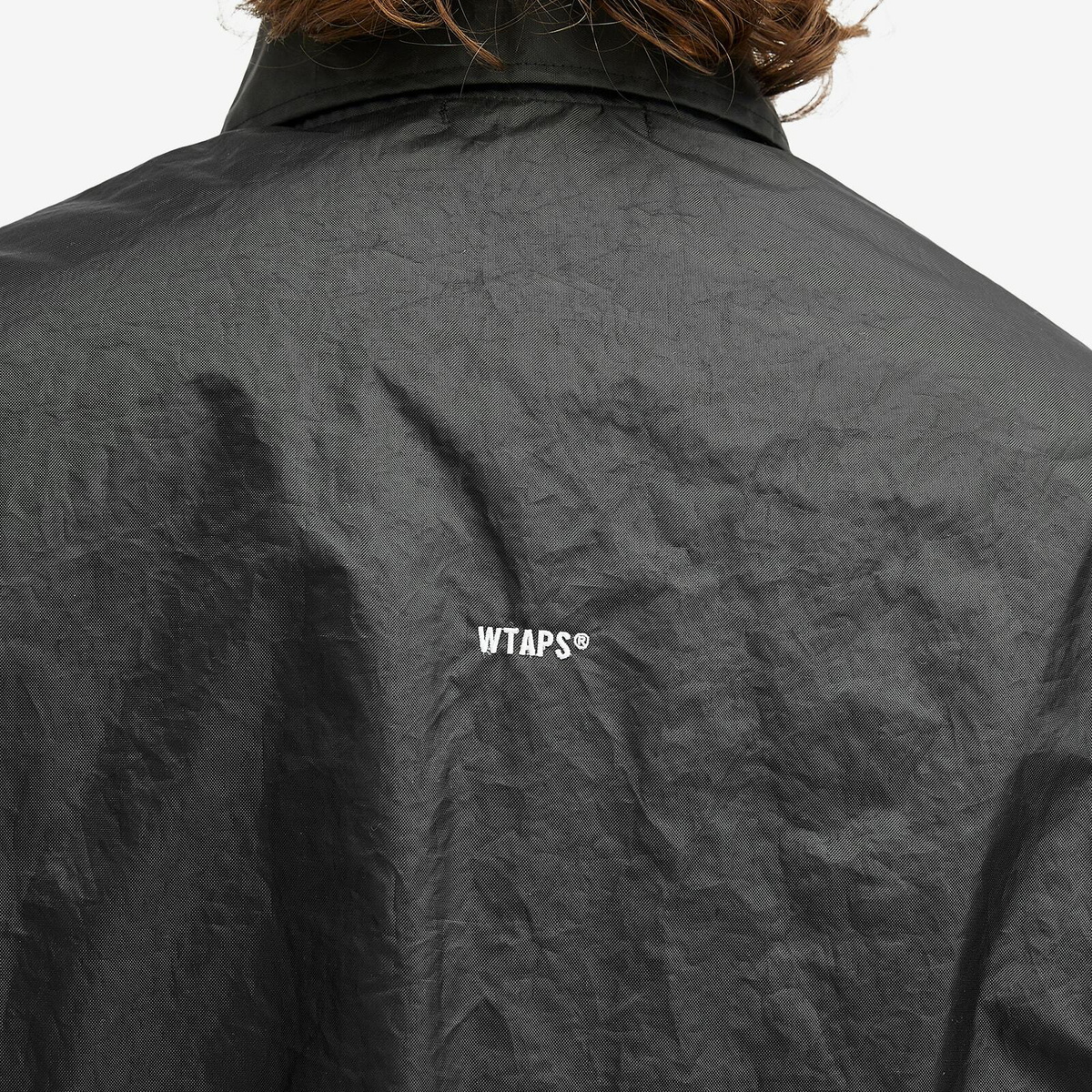 ジャケット・アウター CLUCT MITA SNEAKERS BOA LINED COACH JKT WTAPS Men's 07 Boa Lined Coach Jacket in Black WTAPS