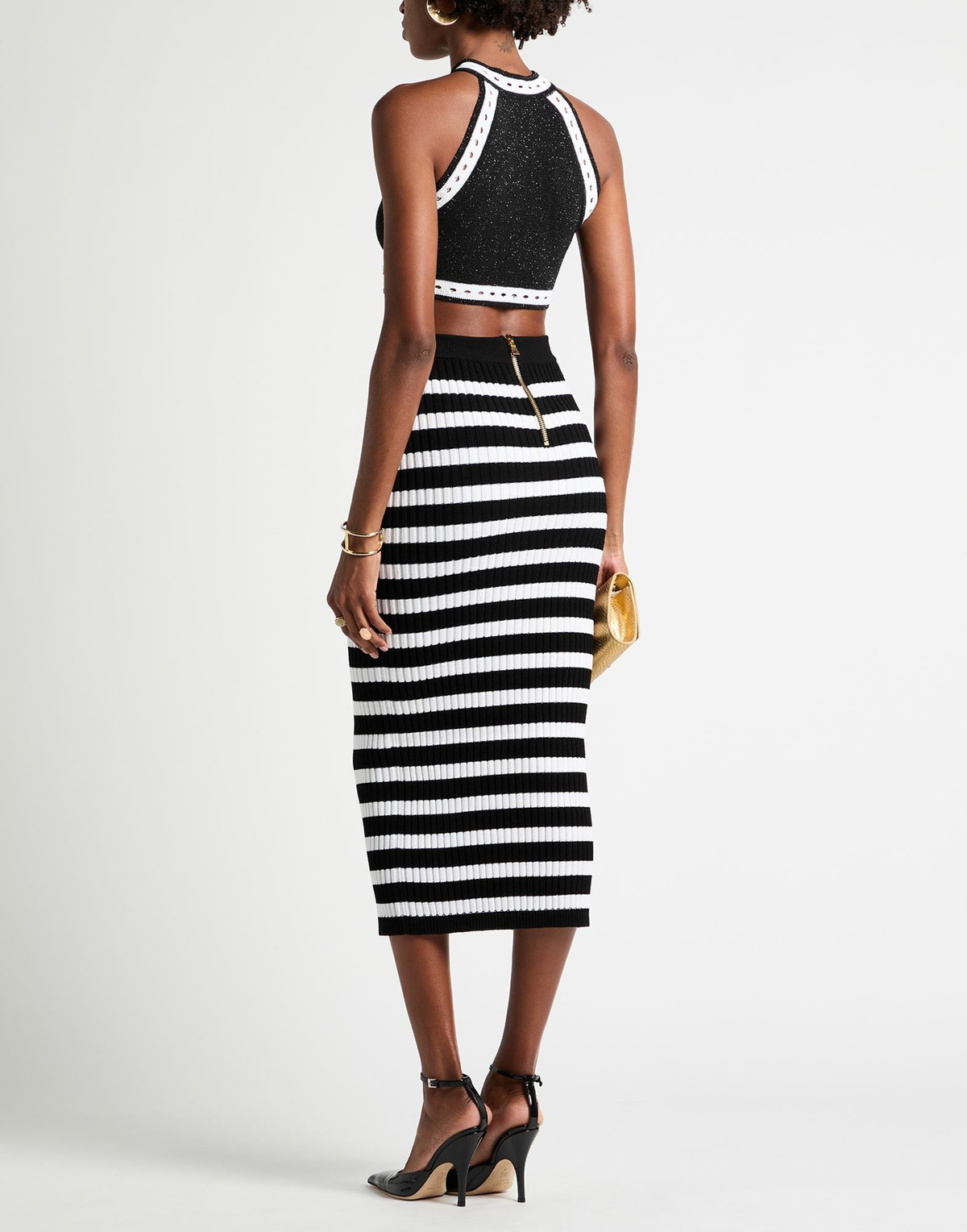 Balmain Womens Top in Black