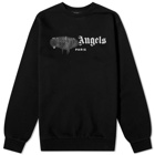 Palm Angels Paris Sprayed Logo Crew Sweat