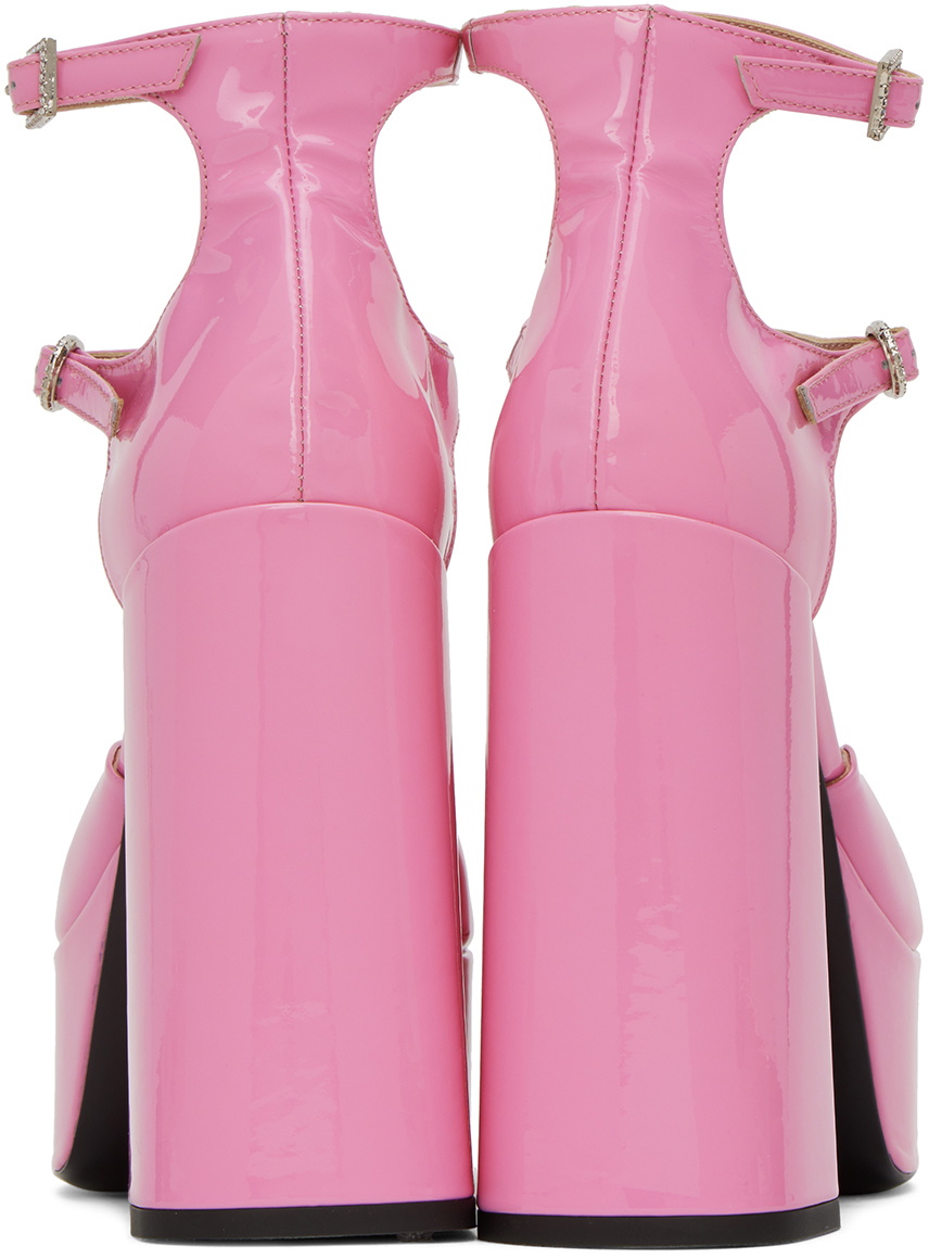 Les Petits Joueurs Pink Sole Jane Heels
