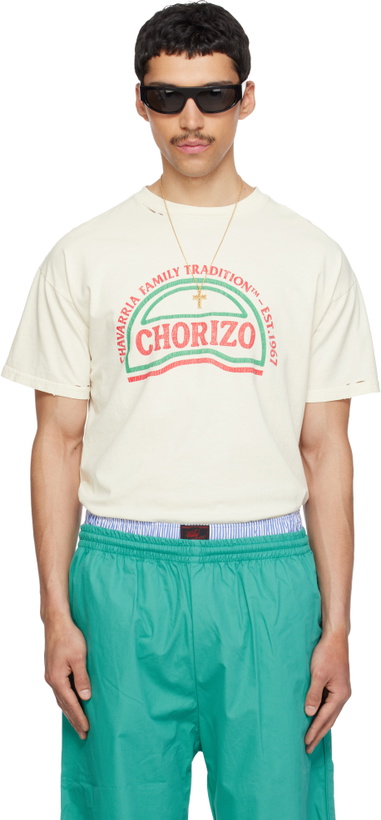 Photo: WILLY CHAVARRIA Off-White 'Chorizo' Easy T-shirt