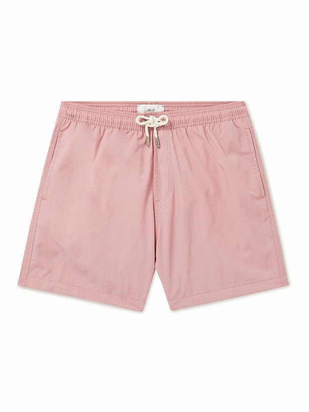 Photo: Mr P. - Mid-Length Swim Shorts - Pink