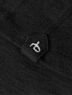 Rag & Bone - Cotton-Jersey Henley T-Shirt - Black