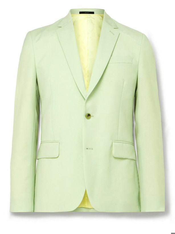 Photo: Paul Smith - Soho Slim-Fit Wool and Mohair-Blend Suit Jacket - Green