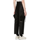 Rick Owens Black Dirt Cargo Pants