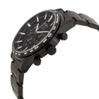 Seiko Chronograph Quartz Black Dial Mens Watch SSB415P1