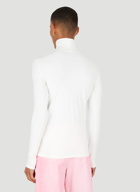 Rollneck Top in White