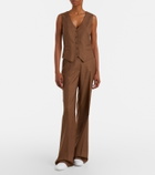 Gabriela Hearst Coleridge wool and silk vest