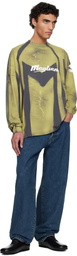 Magliano Green & Gray Phantom Twisted Long Sleeve T-shirt