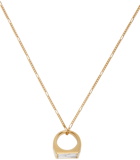 A.P.C. Suzanne Koller Edition Gold Ring Pendant Necklace