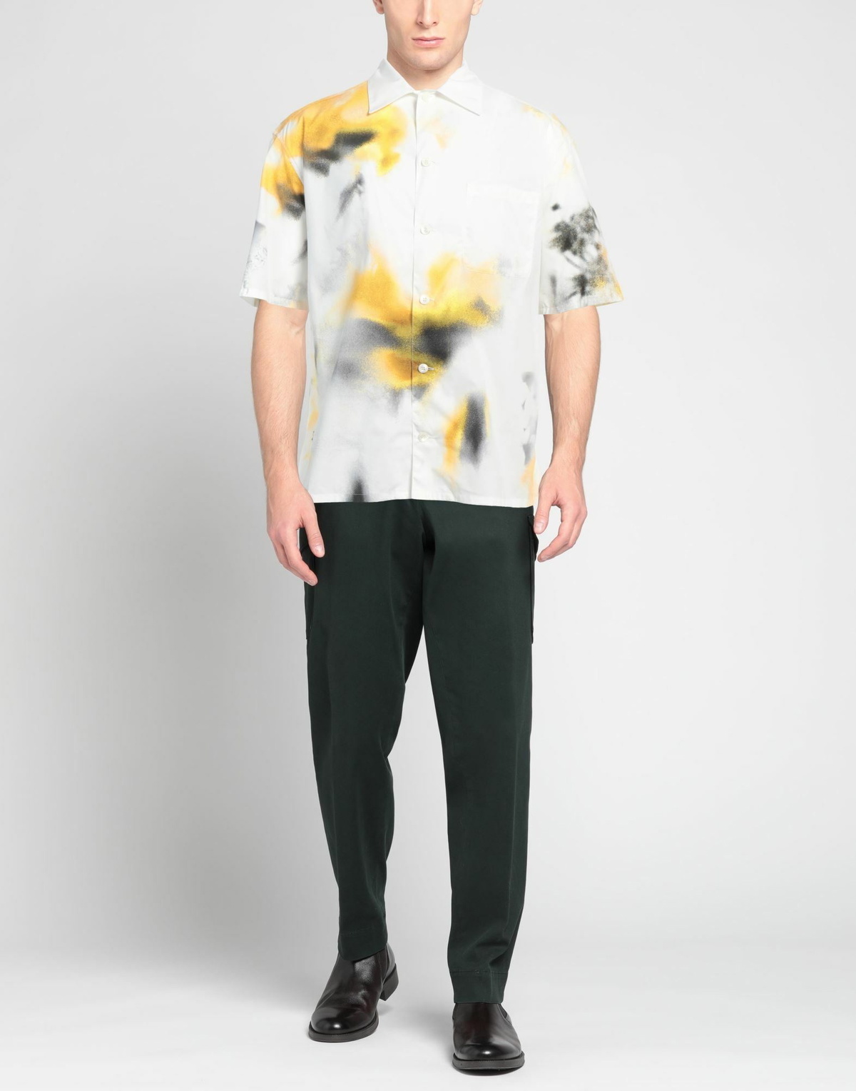 Mcqueen Mens Shirt in White
