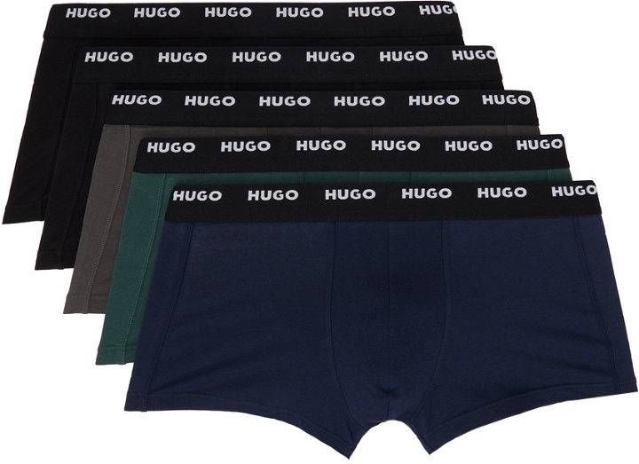 Photo: Hugo Five-Pack Multicolor Boxers