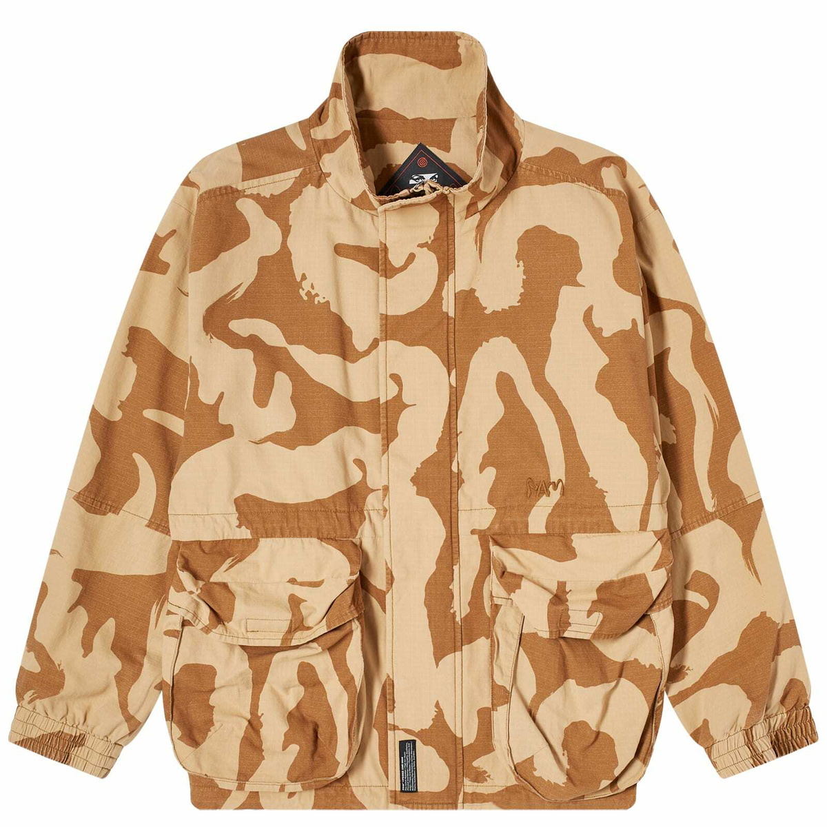 P.A.M. Men's Trasgression Parka Jacket in Desert Camo