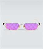 Gucci - GG rectangular sunglasses