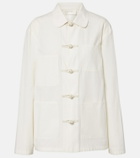 The Row Behati cotton poplin jacket