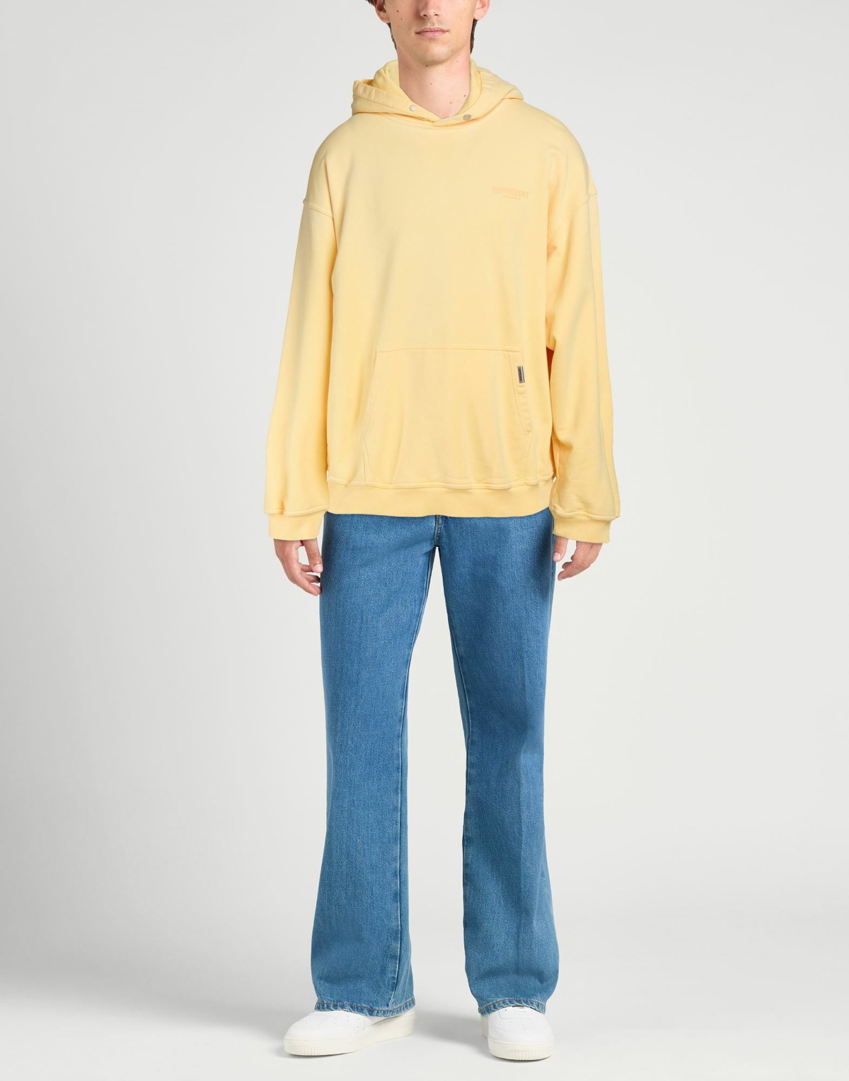 Represent Mens Sweatshirt Pastel in Yellow