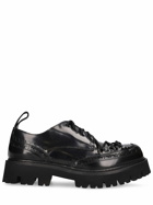 MOSCHINO Leather Lace-up Shoes