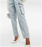 The Mannei High-rise cargo jeans