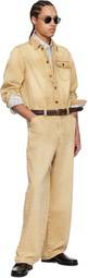 Carter Young Beige David Denim Jacket