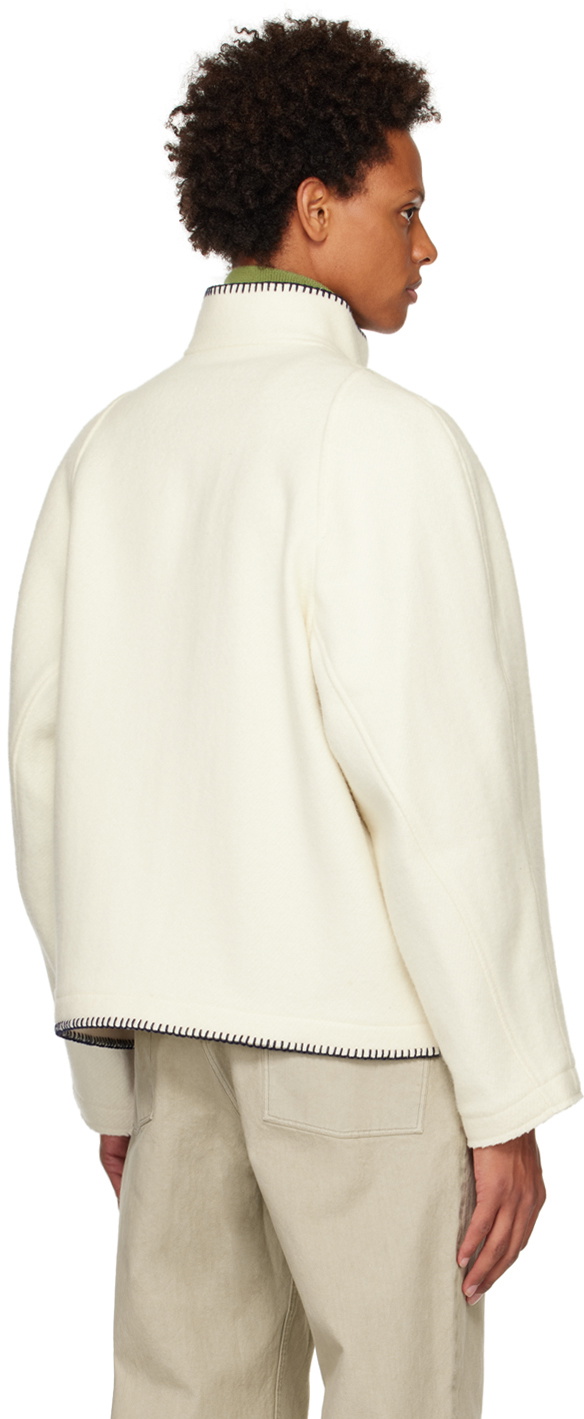 3MAN White Blanket Jacket