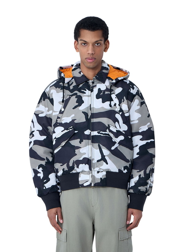 Photo: Stüssy Flight Bomber Jacket Snow Camo