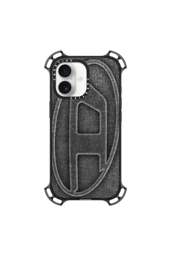 Photo: Diesel Oval D bounce case for i Phone 17 - Cases - Unisex - Black